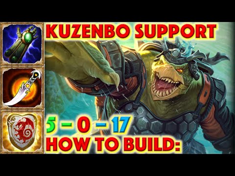 SMITE HOW TO BUILD KUZENBO - Kuzenbo Support + How To + Guide (Season 7 Conquest) 2020 Honorbound