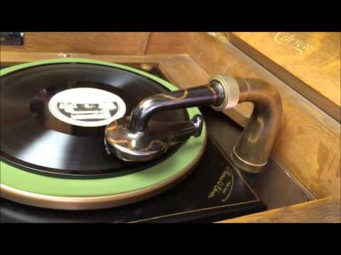 EARLY OXIDIZED BRONZE EDISON DIAMOND DISC REPRODUCER