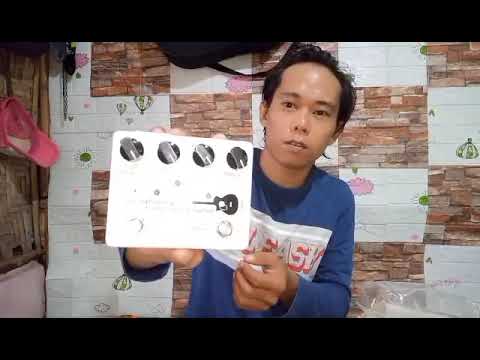 Unboxing And Sound test CP-67 DI Box Pedal for Acoustic guitar