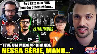 🚨LOUD VAI MUDAR?? LOS ELIMINA a LOUD dos PlayOffs e Takeshi comenta sobre DERROTA da RED CANIDS