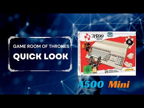 Quick Look - Retrogames The A500 Mini Review #a500mini #a500 #amiga #amiga500 #retrogames #commode