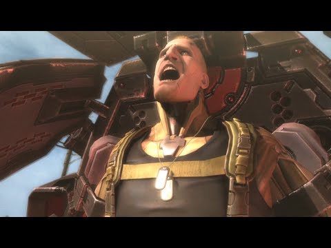 METAL GEAR RISING: REVENGEANCE - Blade Wolf DLC | Khamsin Boss Fight (+ Ending)