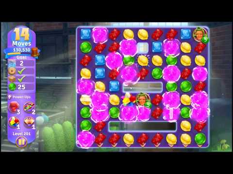 Willy Wonkas Sweet Adventure Level 201 - NO BOOSTERS 🍫 | SKILLGAMING ✔️