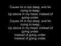 In Too Deep Lyrics Sum 41