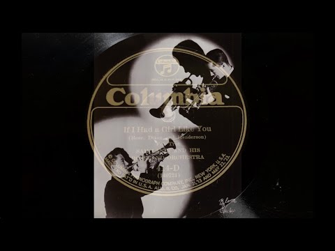 "If I Had a Girl Like You" Sam Lanin and His Roseland Orchestra (Columbia, 1925) Red Nichols!