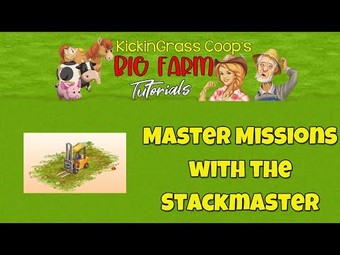 GoodGame Big Farm: Using the Stackmaster Tractor to complete more missions. - YouTube