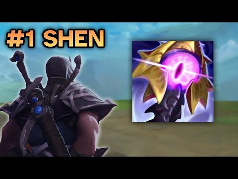 RIFTMAKER SHEN (NEW BUILD?) - Season 14 League of Legends Shen Gameplay