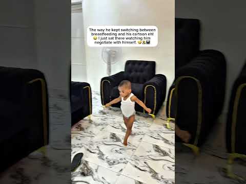 My 1 year plus is so funny 🤣