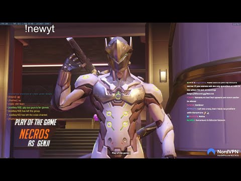 Overwatch 2 Fastest Genji God Necros Destroys Whole Enemy Team -POTG-