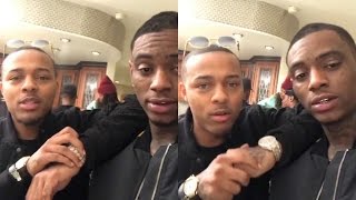 Soulja Boy &amp; Bow Wow - Fucking Up A Check (Backstage)