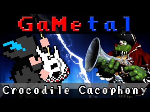 Crocodile Cacophony / Lost World Anthem (Donkey Kong Country 2: Diddy's Kong Quest) - GaMetal Remix
