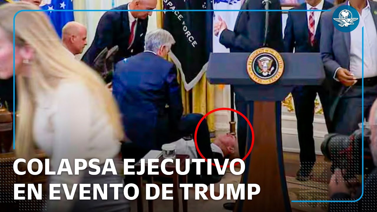Ejecutivo se desmaya en evento de Trump sobre medicamentos para la obesidad