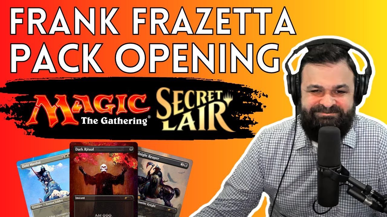 Pack Opening and Price Review of Frank Frazetta Foil Edition Secret Lair