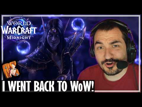 I WENT BACK TO WORLD OF WARCRAFT! - WOW MIDNIGHT