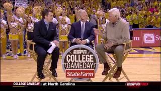 ESPN Basketball Gameday in Morgantown