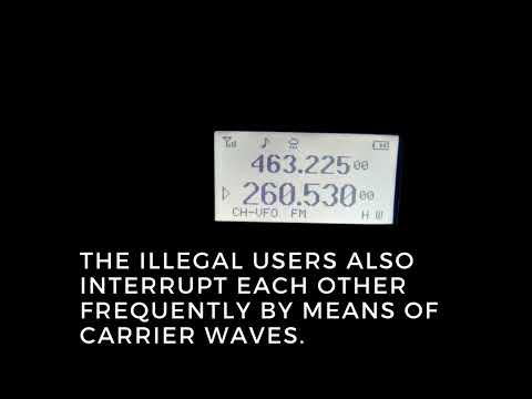 FLTSATCOM RX - CHAOTIC EXCHANGE AMONG ILLEGAL USERS - 260.530 MHz