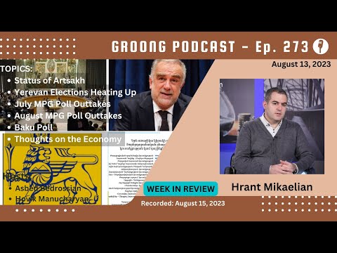 Hrant Mikaelian - Situation in Artsakh | Yerevan Elections Heating Up | MPG Poll Outtakes | MPG Poll on Yerevan Elections