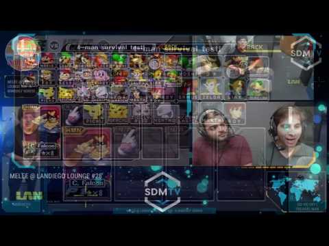 Melee @ LDL #28 - Full Stream - Smash Melee