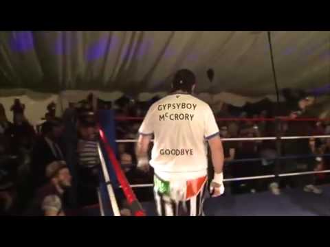 UBBAD Bare Knuckle Boxing James 'Gypsy Boy' McCrory vs Corey Williams