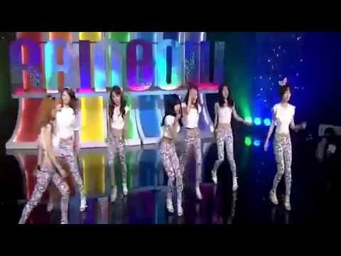 130331 RAINBOW - Tell Me Tell Me Goodbye Stage SBS Inkigayo