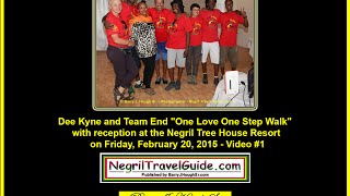 preview picture of video 'Dee Kyne And Team End One Love One Step Walk Reception @ Negril Tree House Resort - Video #1'