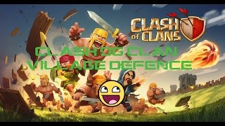 preview picture of video 'FR Clash of Clan village hdv 7 defence'