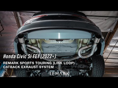 REMARK Link Loop Catback Exhaust - Honda Civic Si FE1 (2022+)