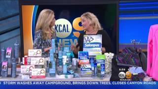 Salonpas Featured on CBS TV in Los Angeles