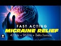 Migraine Relief Third Eye Balancing Black Screen Binaural Beats