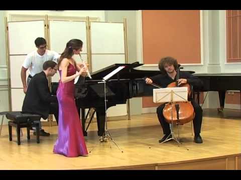 B. Martinu: Trio for Flute Cello and Piano, H. 300