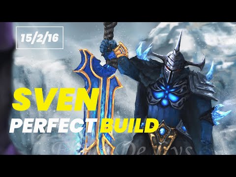 SVEN NEW META BUILD | best items for sven dota 2 | new patch | 7.34