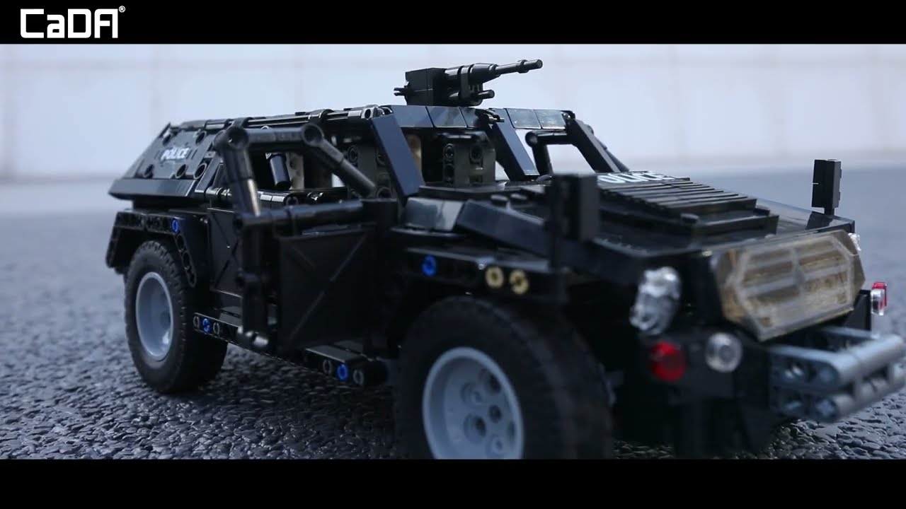 RC stavebnice Fierce Warrior SUV