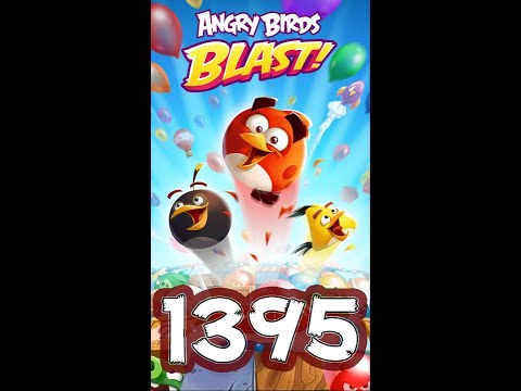【ABB】アングリーバードブラスト　レベル1395　最強　－　Angry Birds Blast Level 1395  - iOS/Android