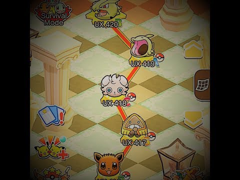 Pokemon Shuffle Main Stages UX416 to UX420 ITEMLESS