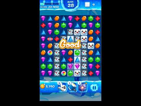 Jewel Pop Mania:Match 3 Puzzle Level 164 ( Ice Cream Town Episode ) - Walkthrough ( No Booster )