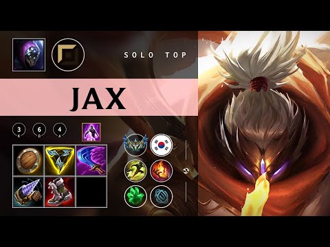 Jax Top vs Rumble - KR Challenger Patch 26.01