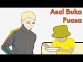 Video Kartun Lucu Bulan Ramadhan Asal Buka