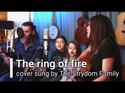 The Strydom Family sing a cover of "The ring of fire"