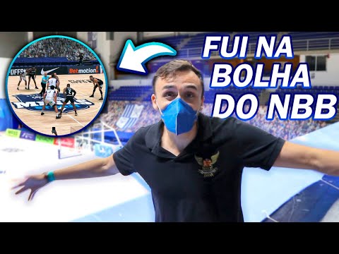 ASSISTINDO UM JOGO NA BOLHA DO NBB! O Basquete Nacional Não Para!
