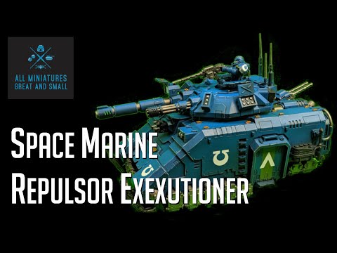40k - Space Marine Replusor Executioner Review and unbox