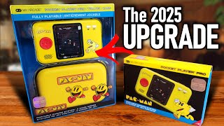 NEW 2025 Pac-Man Pocket Player Pro + Travel Case Bundle | MORE than a Repackage!