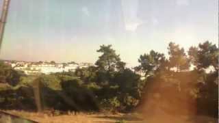 preview picture of video 'One minute video of my country (Portugal) by train'