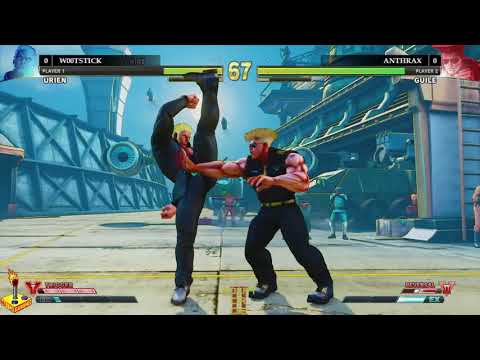 AoD2 SFV:AE Tournament Sets (Spabobin VS Maxninja) & (w00tstick VS Anthrax)