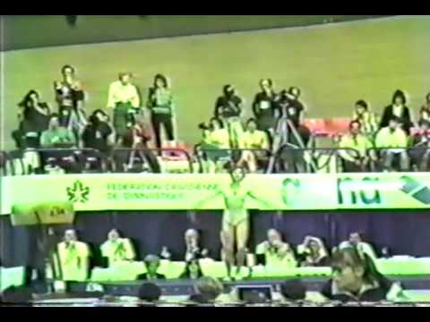 8th T HUN Tunde Zsilinszki V - 1985 World Gymnastics Championships 9.525