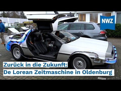 Back to the Future: De Lorean Time Machine in Oldenburg