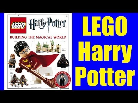 YouTube thumbnail: LEGO Harry Potter Building the Magical World DK Book & Exclusive Minifigure Review - BrickQueen