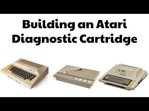 Building an Atari Super Salt Diagnostic Cartridge for the Atari 8-bit computers (400/800/XE/XL)
