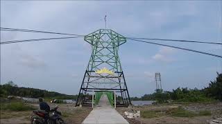 preview picture of video 'Tambak udang!!!Vlog jembatan abadi (rawajitu timur)'