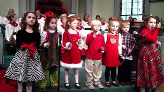 FBC Children's Chior singing "The Virgin Mary Had a Baby Boy"