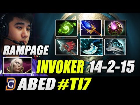 DC Abed Invoker Rampage vs WWWW TI7 Highlights Dota 2